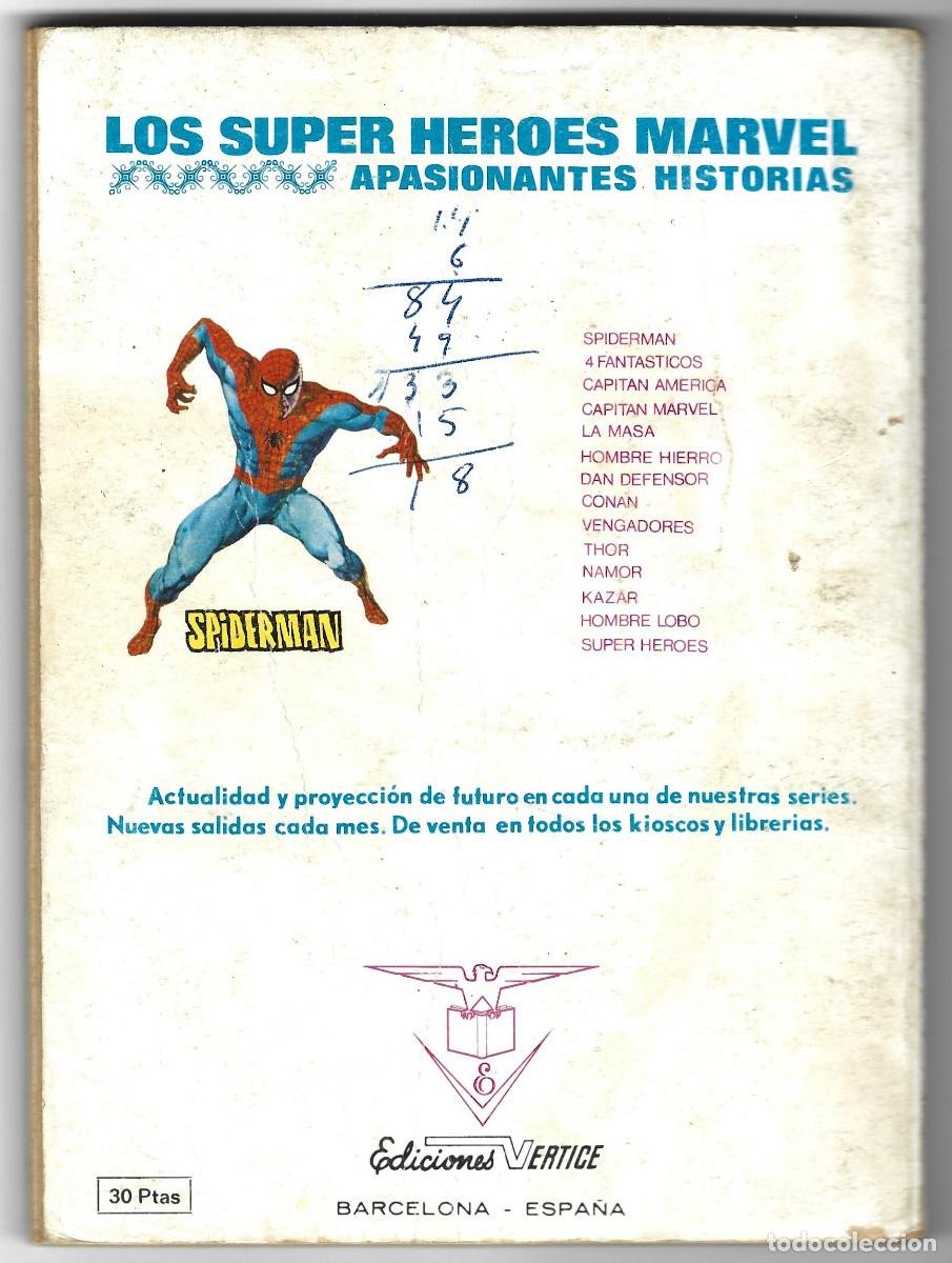 C&oacute;mics: THOR n&ordm; 37 (Vertice V.1 1974) - Foto 5