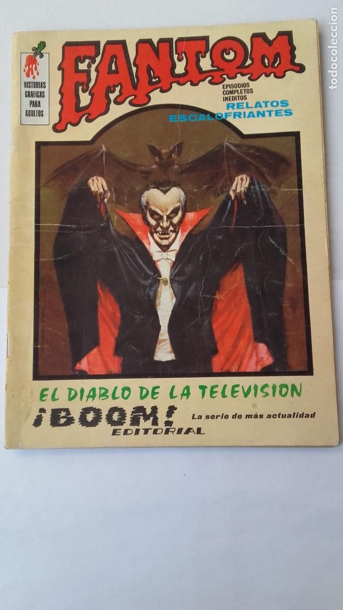 C&oacute;mics: FANTOM - V.1 - N&ordm; 3 - El diablo en t&uacute; televisor - VERTICE - Foto 1