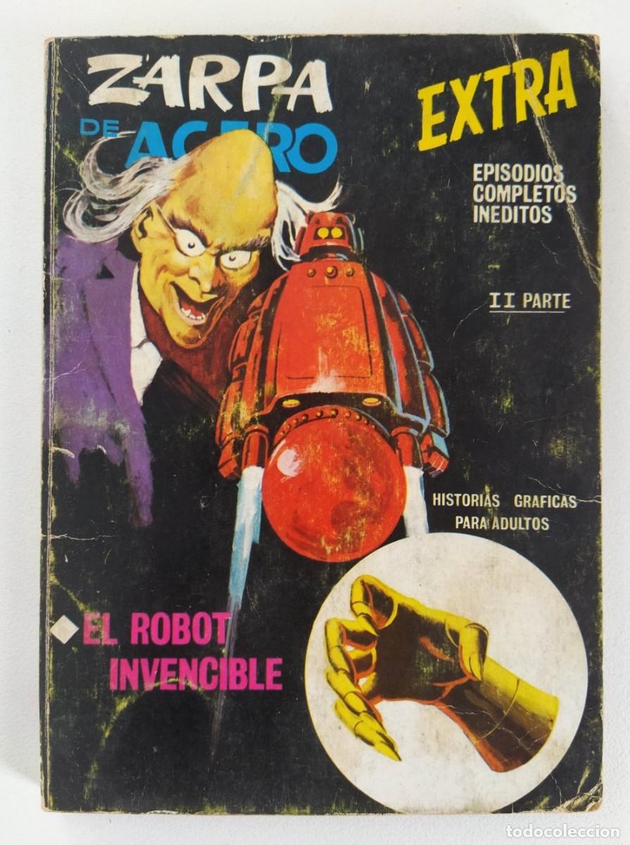 C&oacute;mics: ZARPA DE ACERO EXTRA # 24 - EL ROBOT INVENCIBLE ~ FLEETWAY/V&Eacute;RTICE (1969) - Foto 1