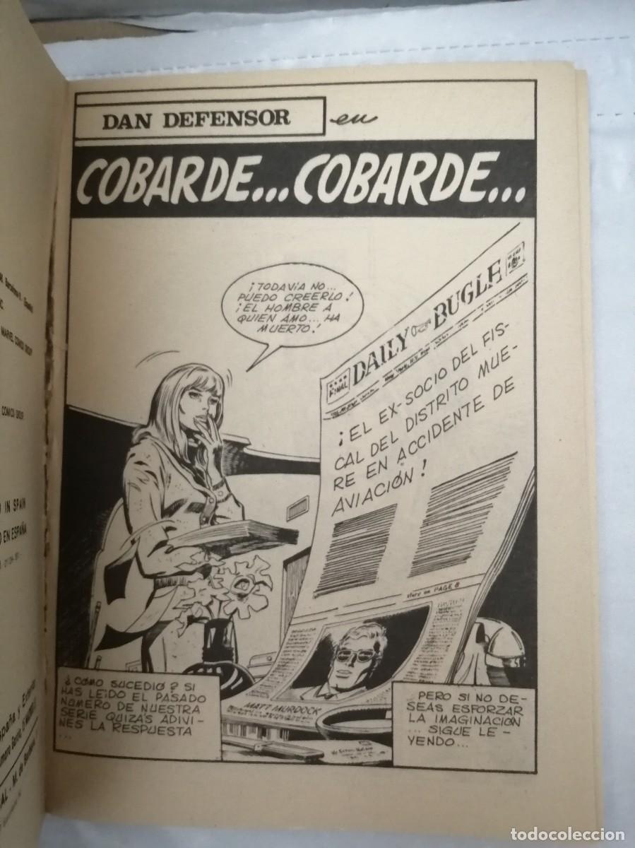 C&oacute;mics: Marvel Comics Group. DAN DEFENSOR (V&eacute;rtice Taco), num 22: COBARDE, COBARDE (Primera edici&oacute;n) - Foto 4