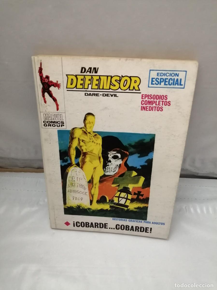 C&oacute;mics: Marvel Comics Group. DAN DEFENSOR (V&eacute;rtice Taco), num 22: COBARDE, COBARDE (Primera edici&oacute;n) - Foto 1