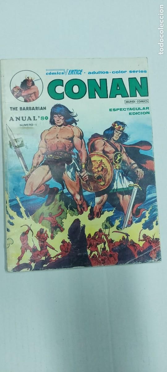 Cómics: ANUAL Mundicomic 1980 Nº1 CONAN