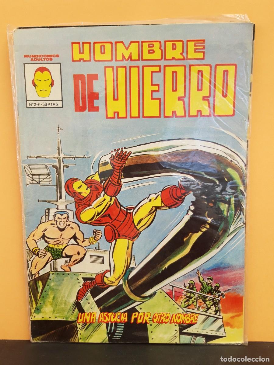 C&oacute;mics: HOMBRE DE HIERRO. N&ordm; 2. MUNDICOMICS V&Eacute;RTICE - Foto 1