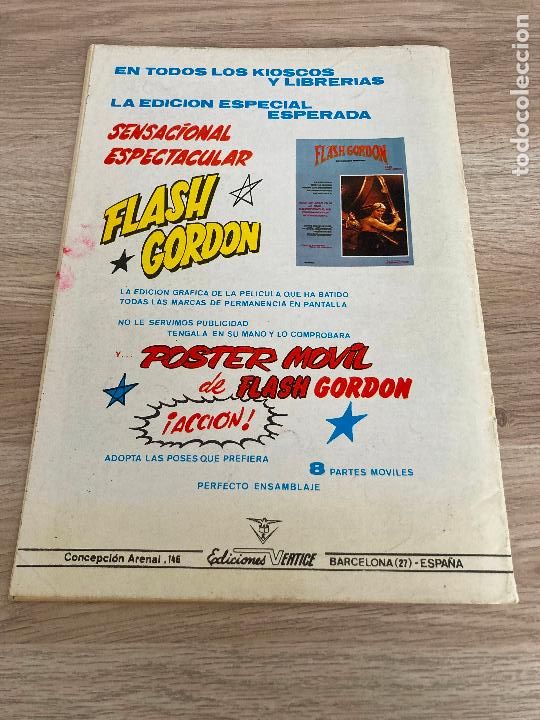 C&oacute;mics: MANDRAKE, MERLIN EL MAGO 9. FRED FREDERICKS. VERTICE 1981 - Foto 2