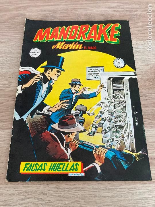 C&oacute;mics: MANDRAKE, MERLIN EL MAGO 9. FRED FREDERICKS. VERTICE 1981 - Foto 1