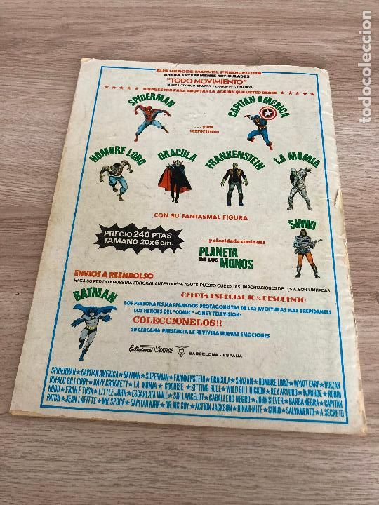 C&oacute;mics: THOR V 2 VOL 2 19. LOPEZ ESPI, TUNET VILA. VERTICE 1976 - Foto 3