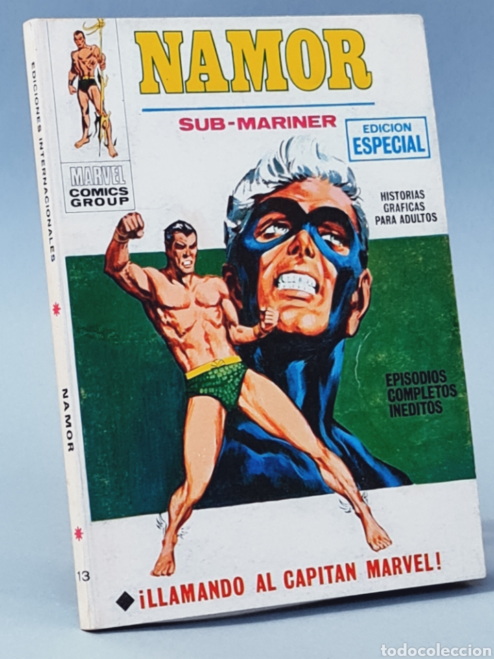C&oacute;mics: EXCELENTE ESTADO NAMOR 13 LLAMANDO AL CAPIT&Aacute;N MARVEL TACO EDICIONES VERTICE - Foto 1