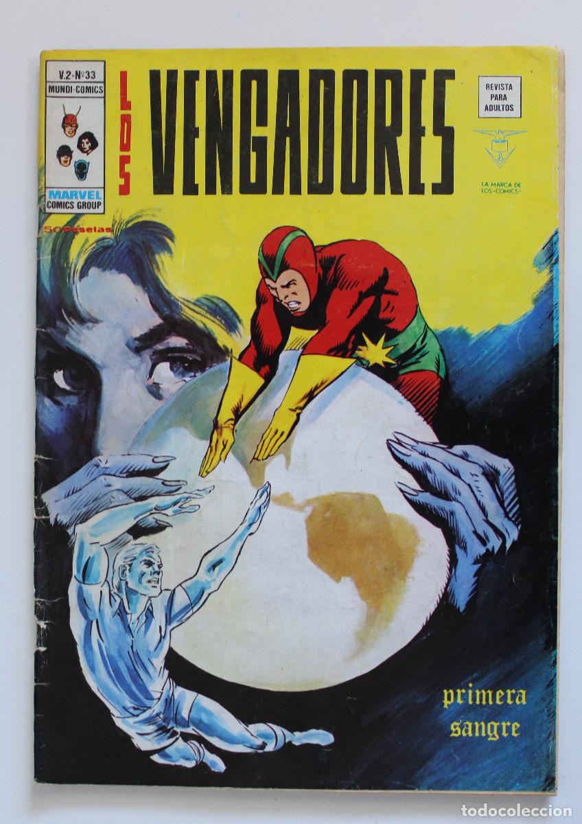 C&oacute;mics: LOS VENGADORES V.2 N&ordm; 33 - Foto 1