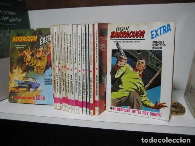 C&oacute;mics: AQU&Iacute; BARRACUDA - EXTRA - (V&Eacute;RTICE) - COLECCI&Oacute;N COMPLETA DE 16 N&Uacute;MEROS - Foto 2