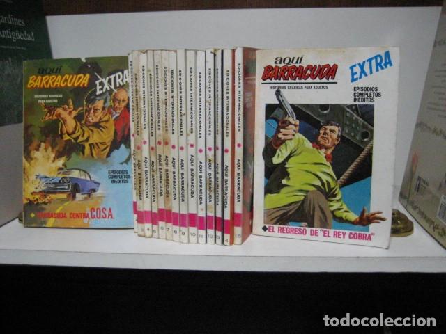 C&oacute;mics: AQU&Iacute; BARRACUDA - EXTRA - (V&Eacute;RTICE) - COLECCI&Oacute;N COMPLETA DE 16 N&Uacute;MEROS - Foto 1