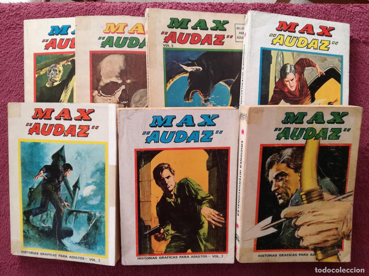 C&oacute;mics: MAX AUDAZ - VOL. 1 A 7 COMPLETA - VERTICE - Foto 1