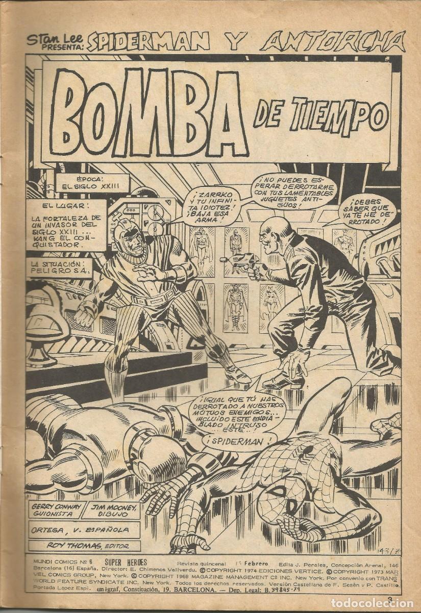 C&oacute;mics: Especial Super H&eacute;roes n.6 - Foto 2