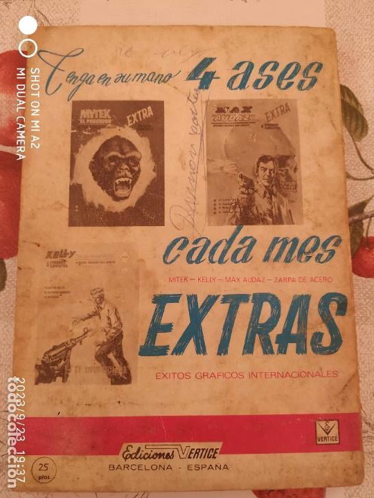 C&oacute;mics: ZARPA DE ACERO EXTRA 1 - TACO ED. VERTICE VOL.1 - Foto 3