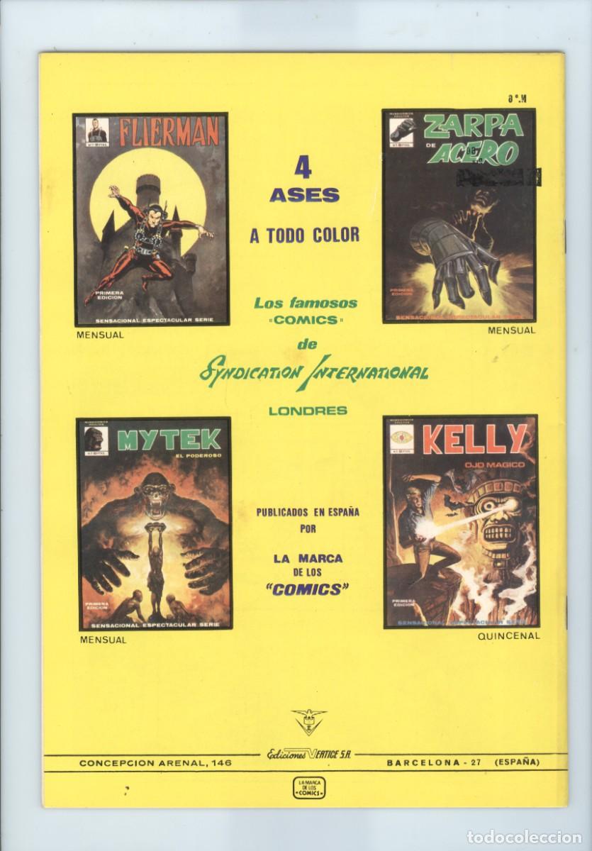 C&oacute;mics: V&eacute;rtice. Zarpa de acero. 6. - Foto 2