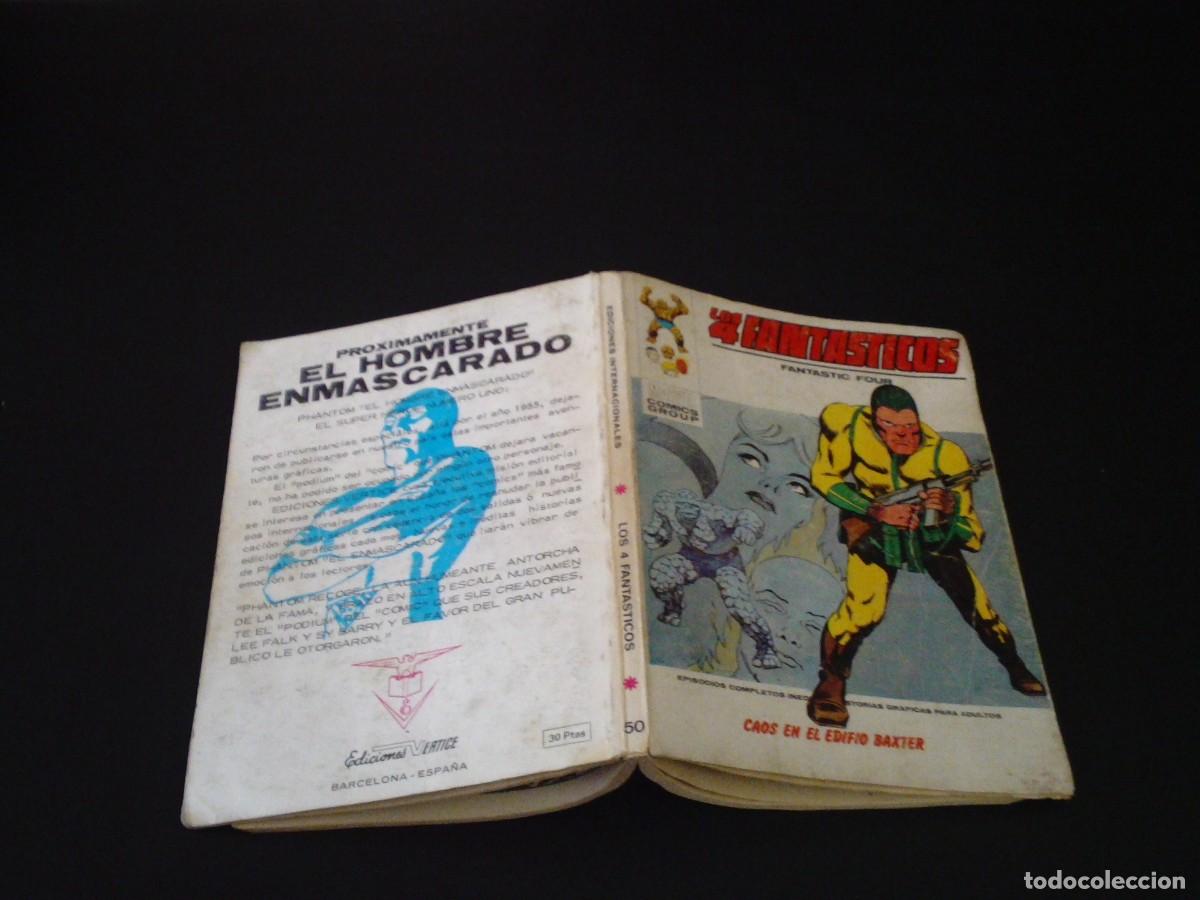 C&oacute;mics: LOS 4 FANTASTICOS - NUMERO 50 - CAOS EN EL EDIFICIO BAXTER - VOLUMEN 1 - VERTICE - CJ 197 - Foto 5
