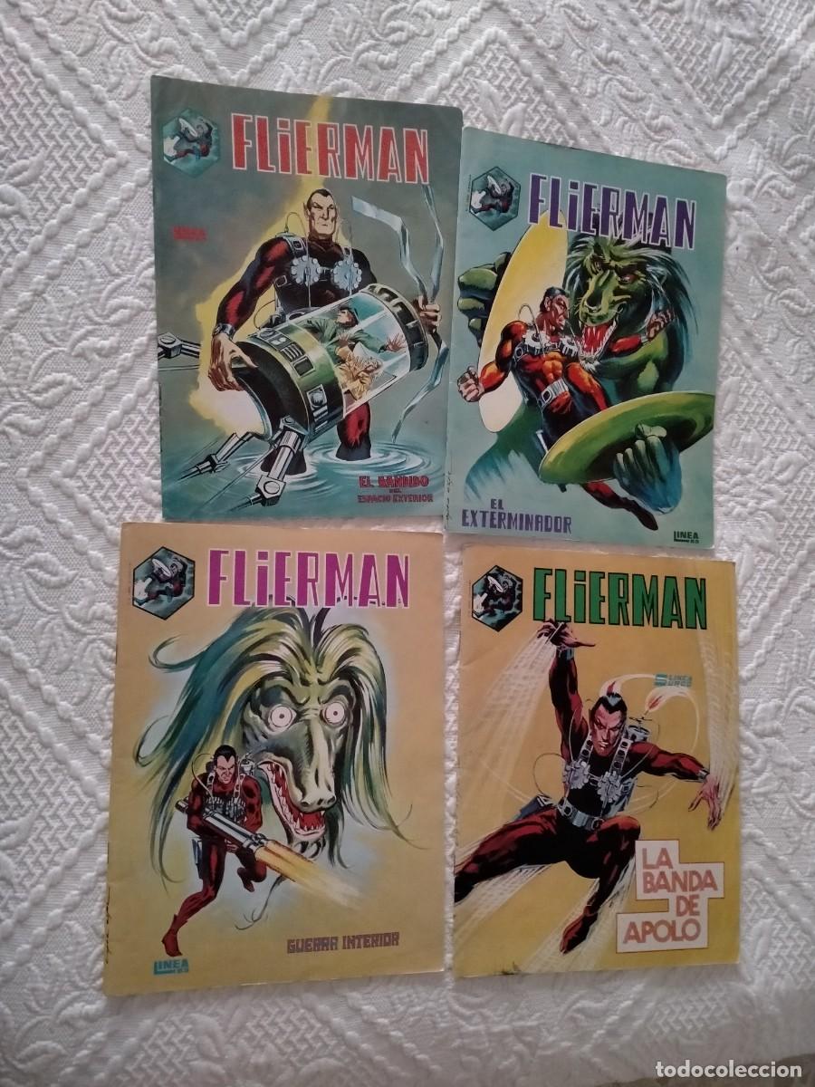 C&oacute;mics: comics de flierman linea surco numeros del 1 al 4 - Foto 1