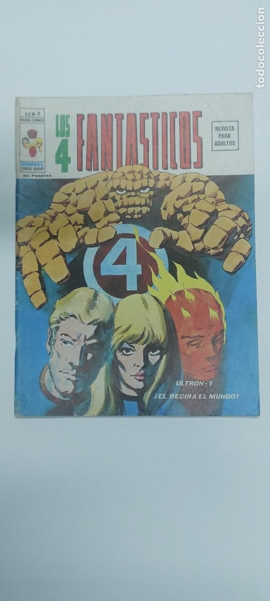 C&oacute;mics: Los 4 Fantasticos Volumen 2 Vertice N&ordm; 8 - Foto 1