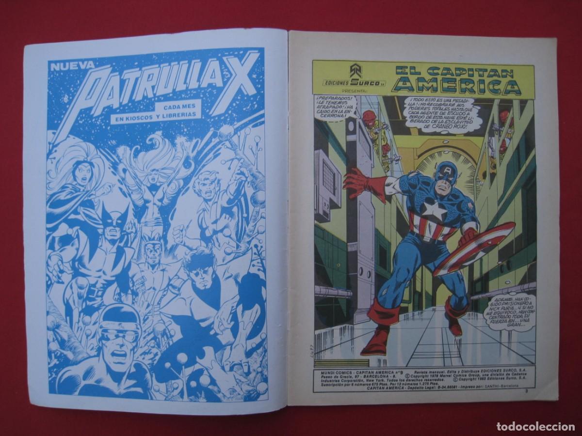 C&oacute;mics: CAPITAN AMERICA - N&ordm; 8 - MUNDI COMICS - EDICIONES SURCO. - Foto 9