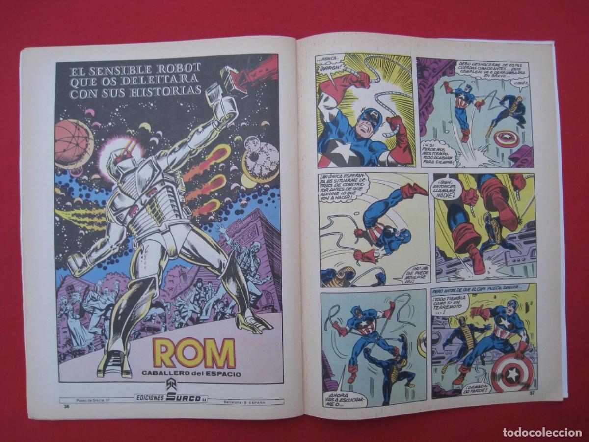 C&oacute;mics: CAPITAN AMERICA - N&ordm; 8 - MUNDI COMICS - EDICIONES SURCO. - Foto 18