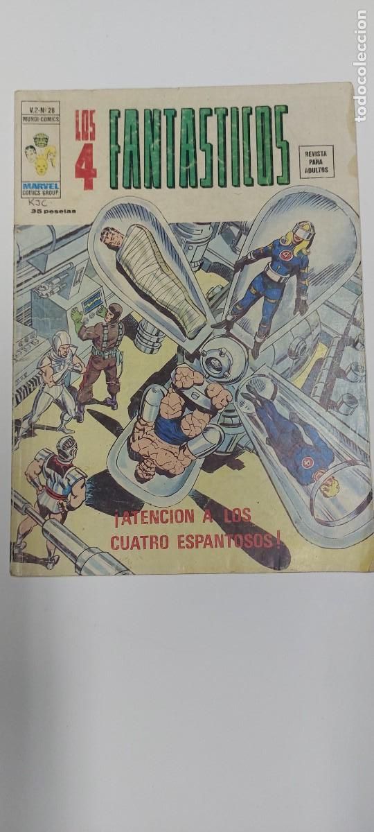 C&oacute;mics: Los 4 Fantasticos V.2 Vertice N&ordm; 28 - Foto 1