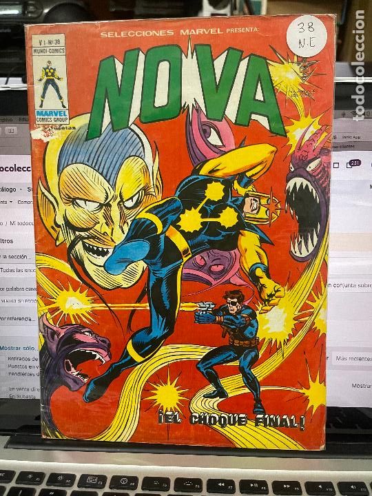 C&oacute;mics: VERTICE SELECCIONES MARVEL NUMERO 38 NORMAL ESTADO - Foto 1