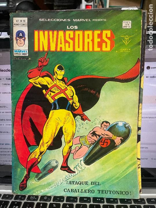 C&oacute;mics: VERTICE SELECCIONES MARVEL NUMERO 36 NORMAL ESTADO - Foto 1