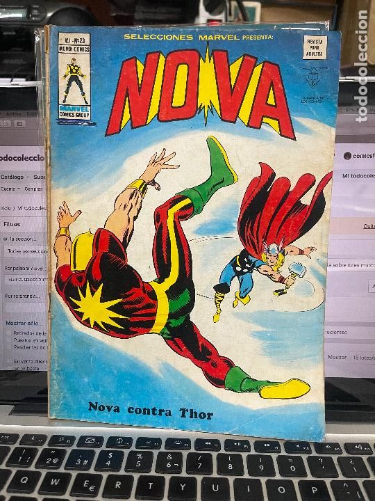 C&oacute;mics: VERTICE SELECCIONES MARVEL NUMERO 23 NORMAL ESTADO - Foto 1