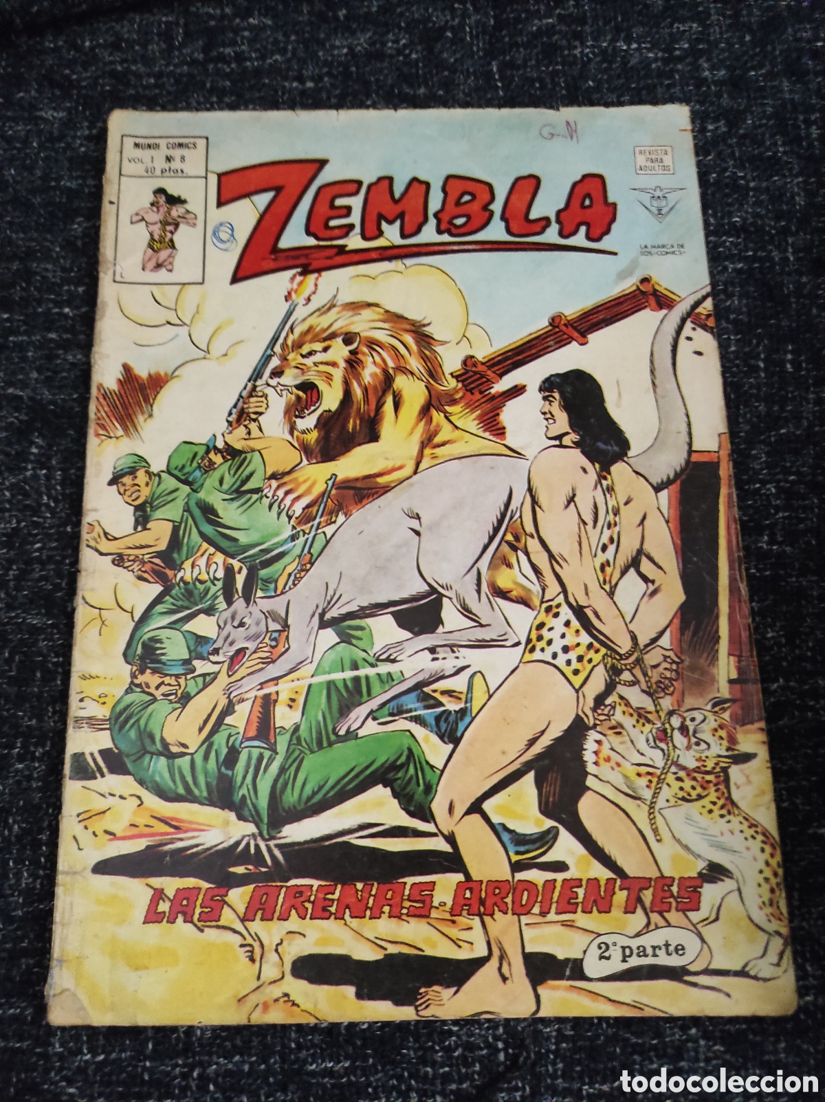 C&oacute;mics: ZEMBLA VOL 1 N&ordm; 8 -ED. VERTICE - Foto 1