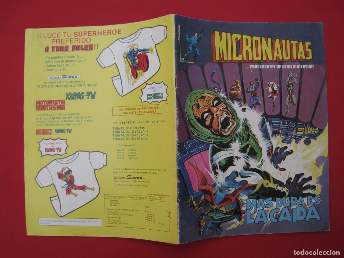C&oacute;mics: MICRONAUTAS - N&ordm; 5 - MUNDI COMICS - EDICIONES SURCO. - Foto 2
