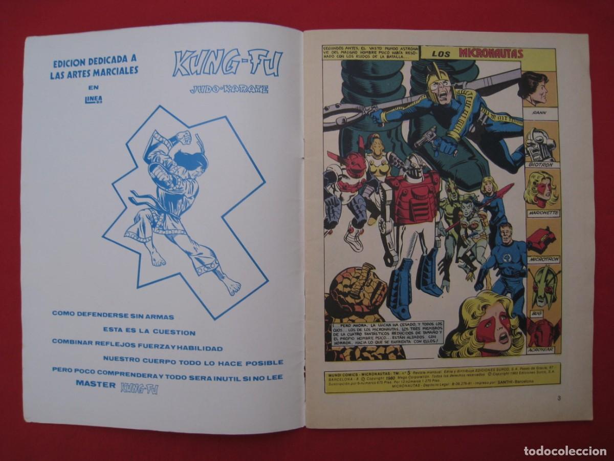 C&oacute;mics: MICRONAUTAS - N&ordm; 5 - MUNDI COMICS - EDICIONES SURCO. - Foto 6