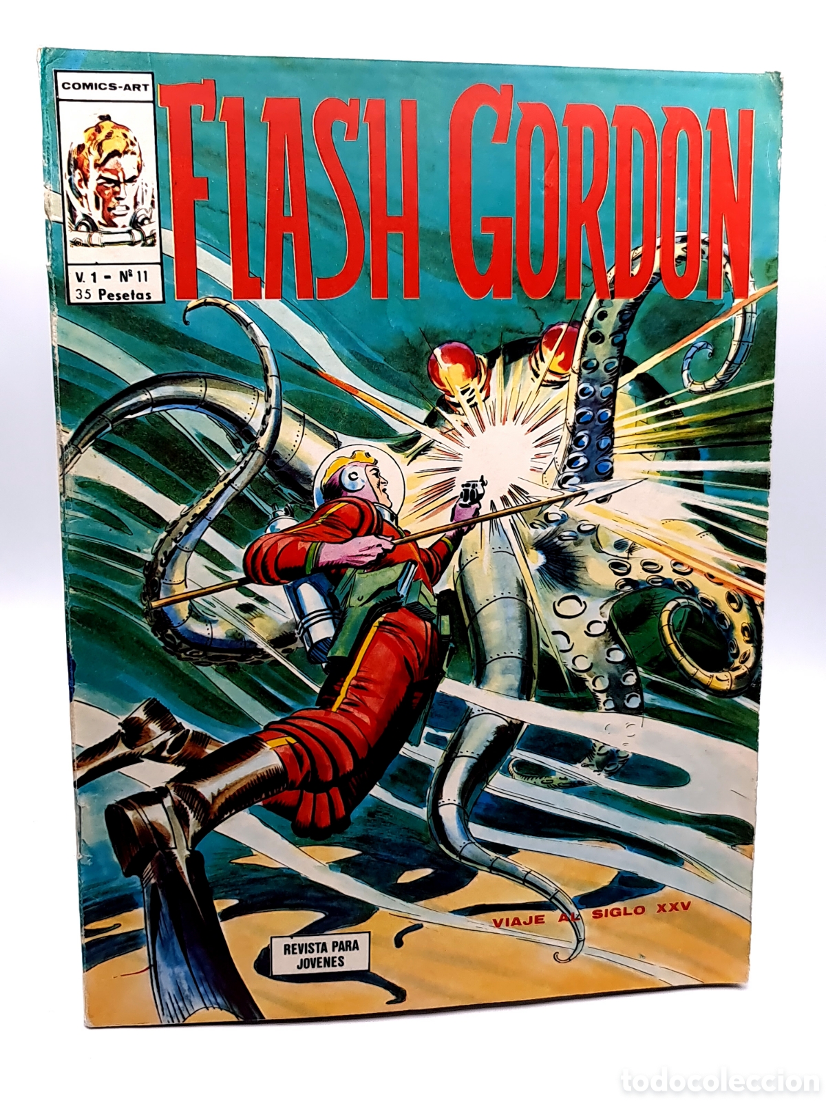 C&oacute;mics: BUEN ESTADO FLASH GORDON 11 VOL1 VERTICE GRAPA VOL.1 - Foto 1