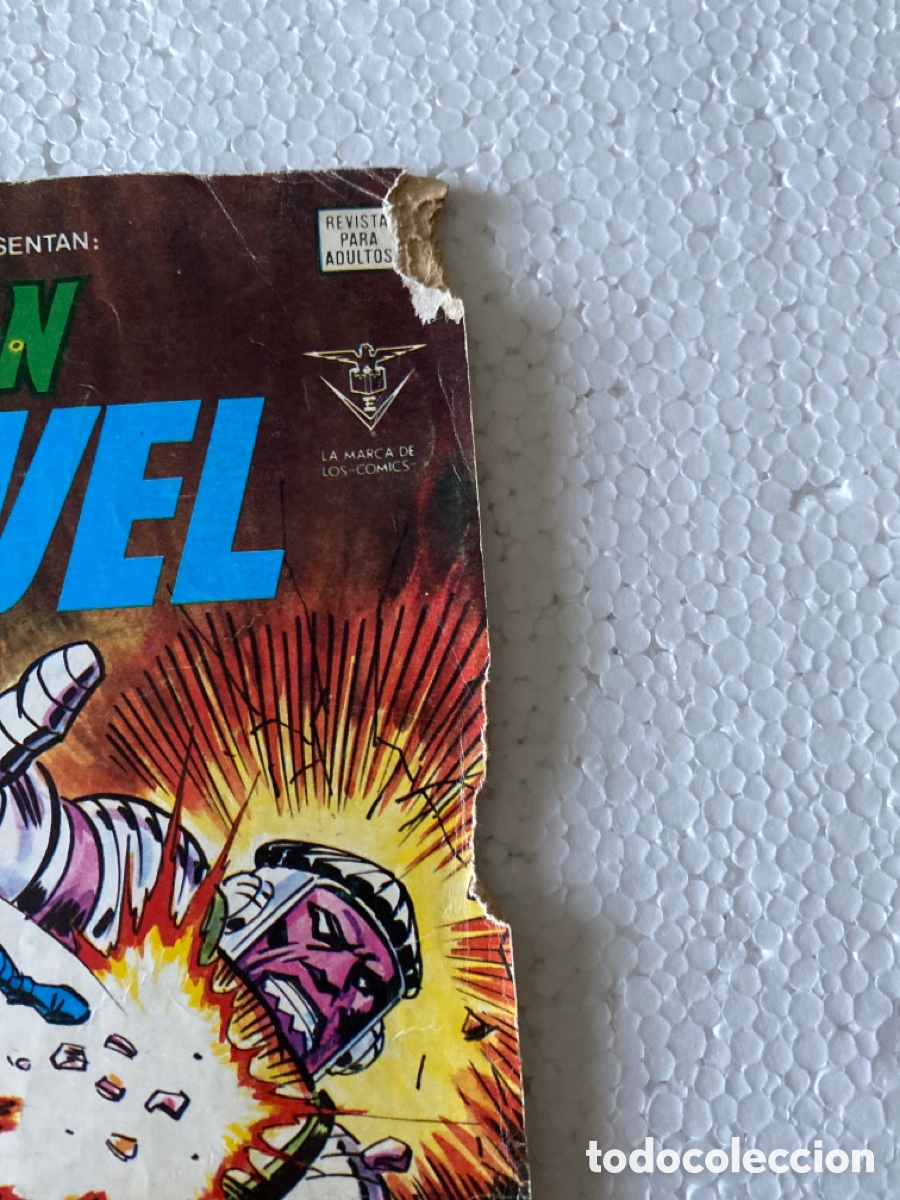 C&oacute;mics: H&eacute;roes Marvel Presentan CAPIT&Aacute;N MARVEL #49 Vol2 V&Eacute;RTICE - Foto 2