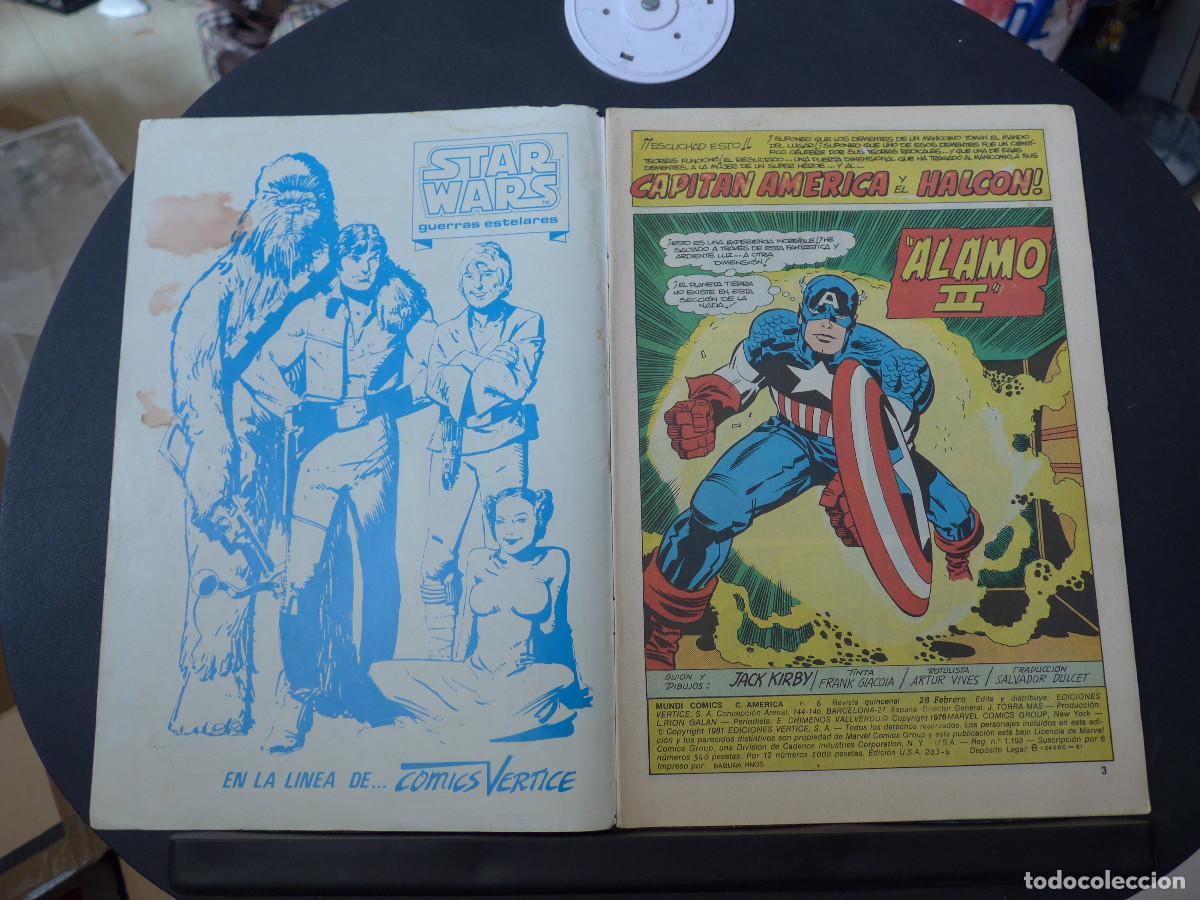 C&oacute;mics: CAPITAN AMERICA N&ordm; 6 - ALAMO II - VERTICE - Foto 4