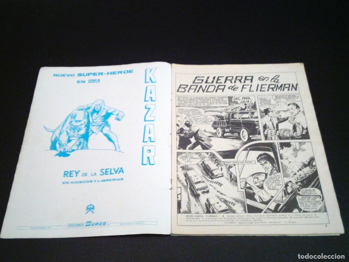 C&oacute;mics: FLIERMAN - NUMERO 4 - SURCO - VERTICE - NORMAL ESTADO - GORBAUD - CJ 201 - Foto 2
