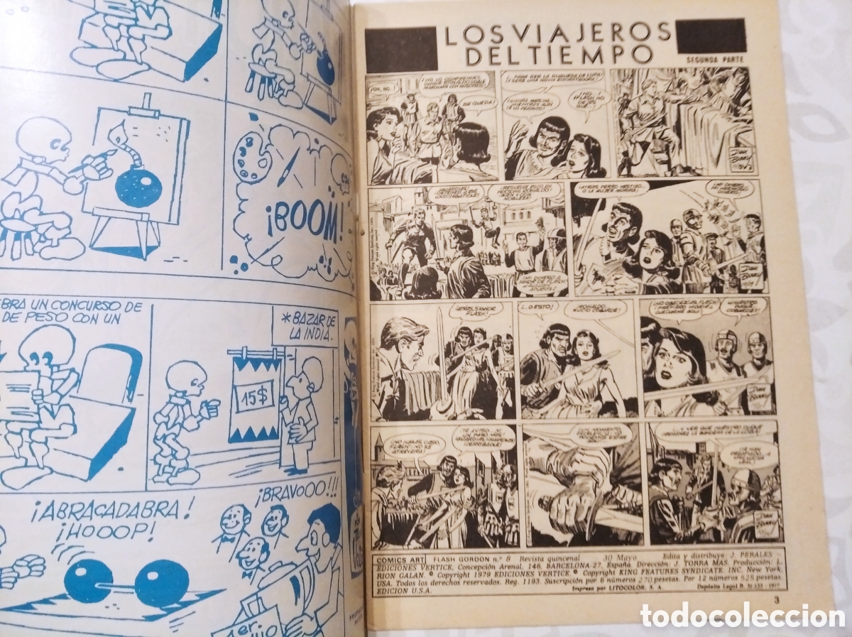 C&oacute;mics: Flash Gordon n&deg; 8. Vol. 2. Vertice. - Foto 2
