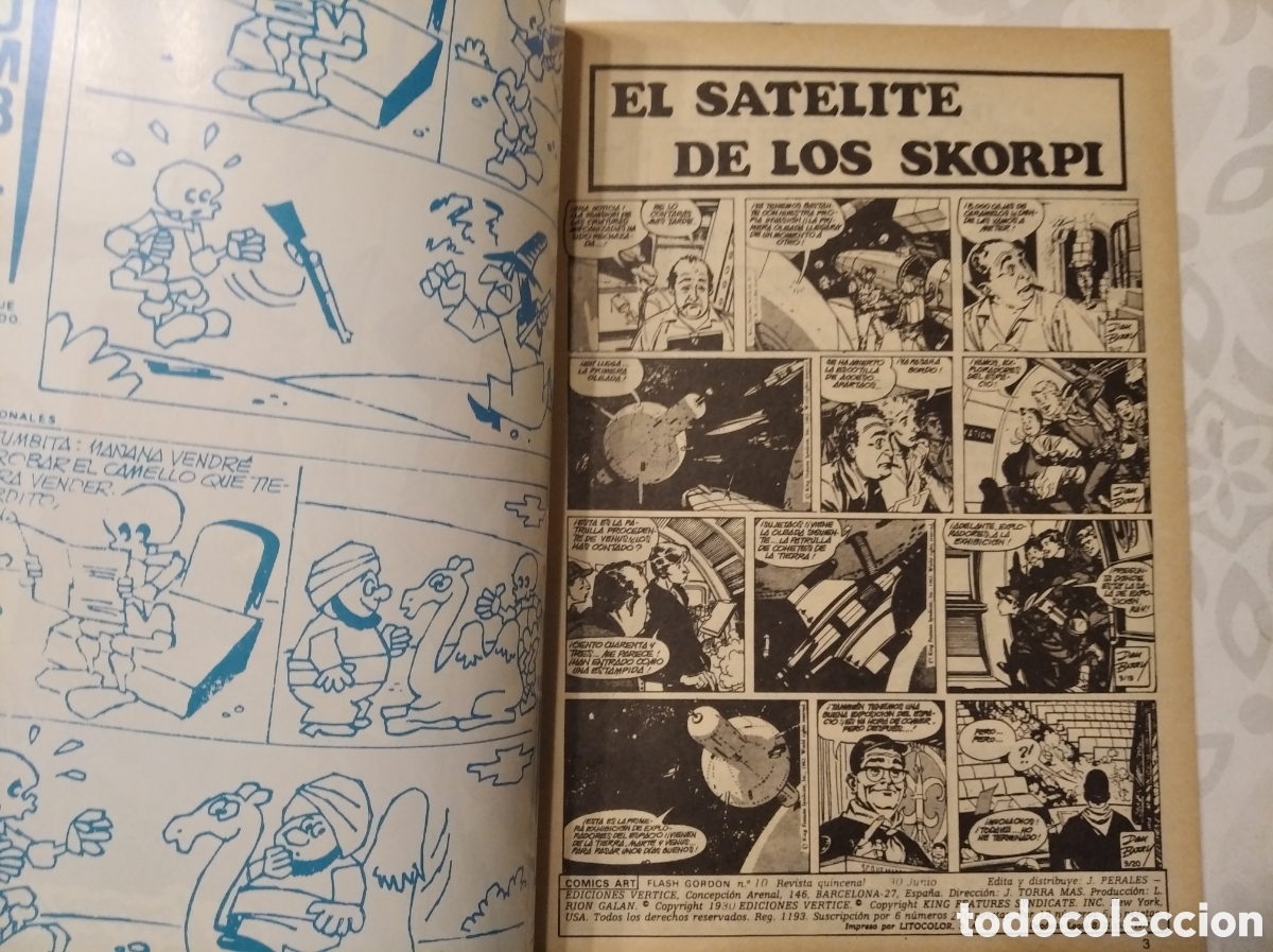 C&oacute;mics: Flash Gordon n&deg; 10. Vol. 2.Vertice. - Foto 4