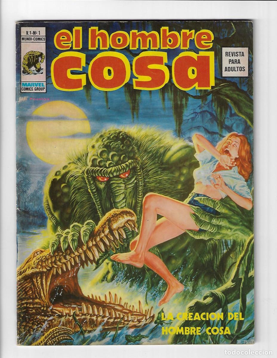C&oacute;mics: V&eacute;rtice. El hombre cosa Vol1. 1 - Foto 1