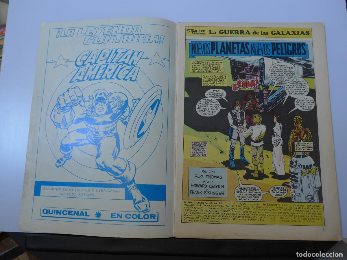 C&oacute;mics: LA GUERRA DE LAS GALAXIAS N&ordm; 4 - VERTICE - Foto 3