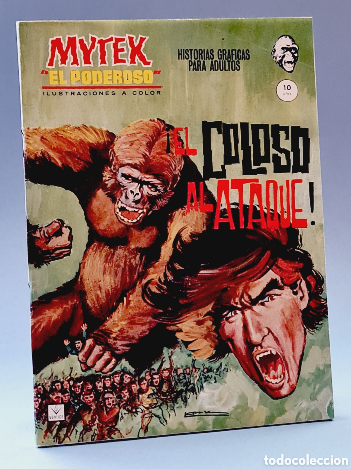 C&oacute;mics: EXCELENTE ESTADO MYTEK 4 EL COLOSO EL ATAQUE GRAPA EDICIONES VERTICE - Foto 1