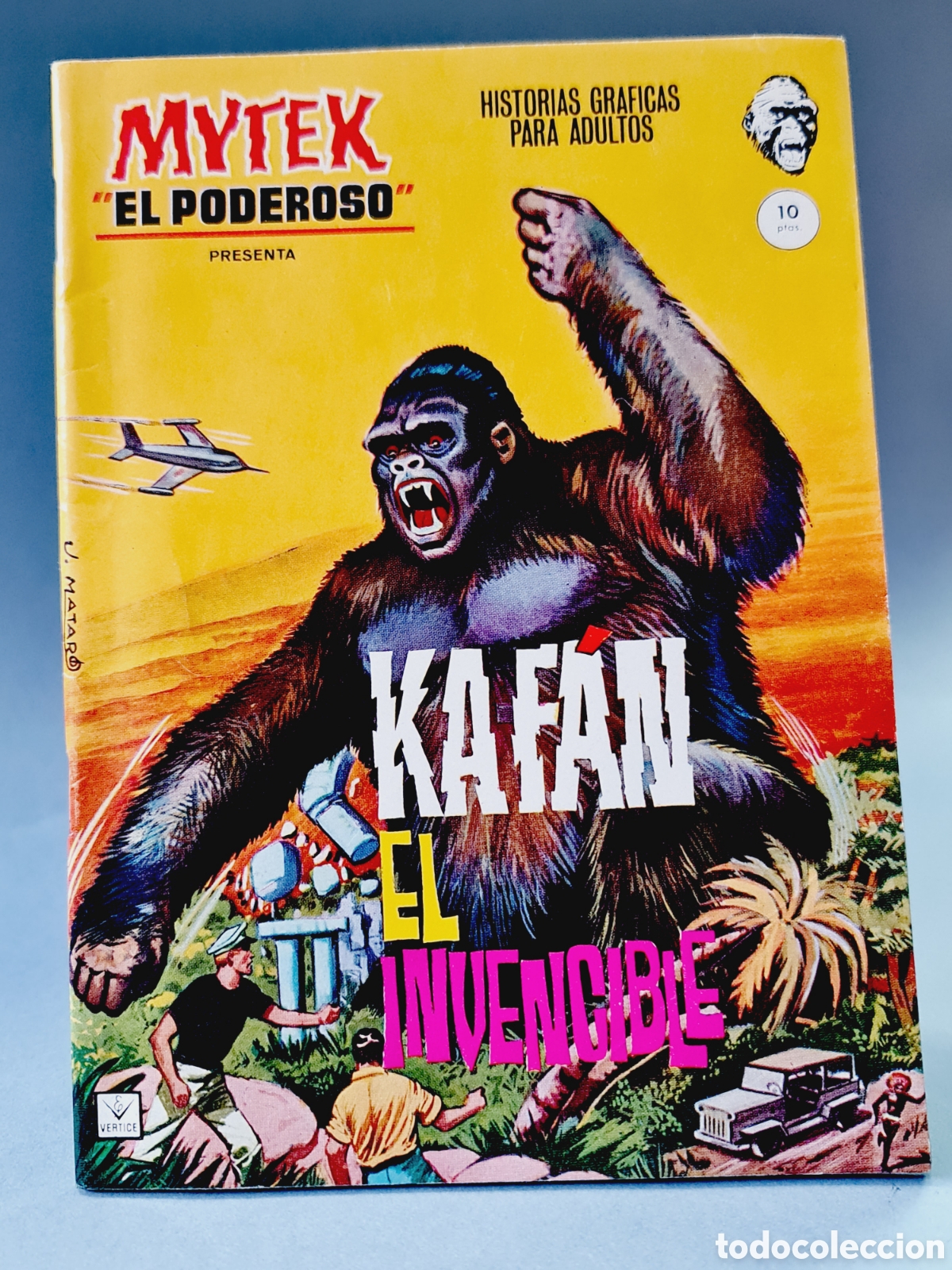 C&oacute;mics: DE KIOSCO MYTEK 6 KAF&Aacute;N EL INVENCIBLE GRAPA EDICIONES VERTICE - Foto 1