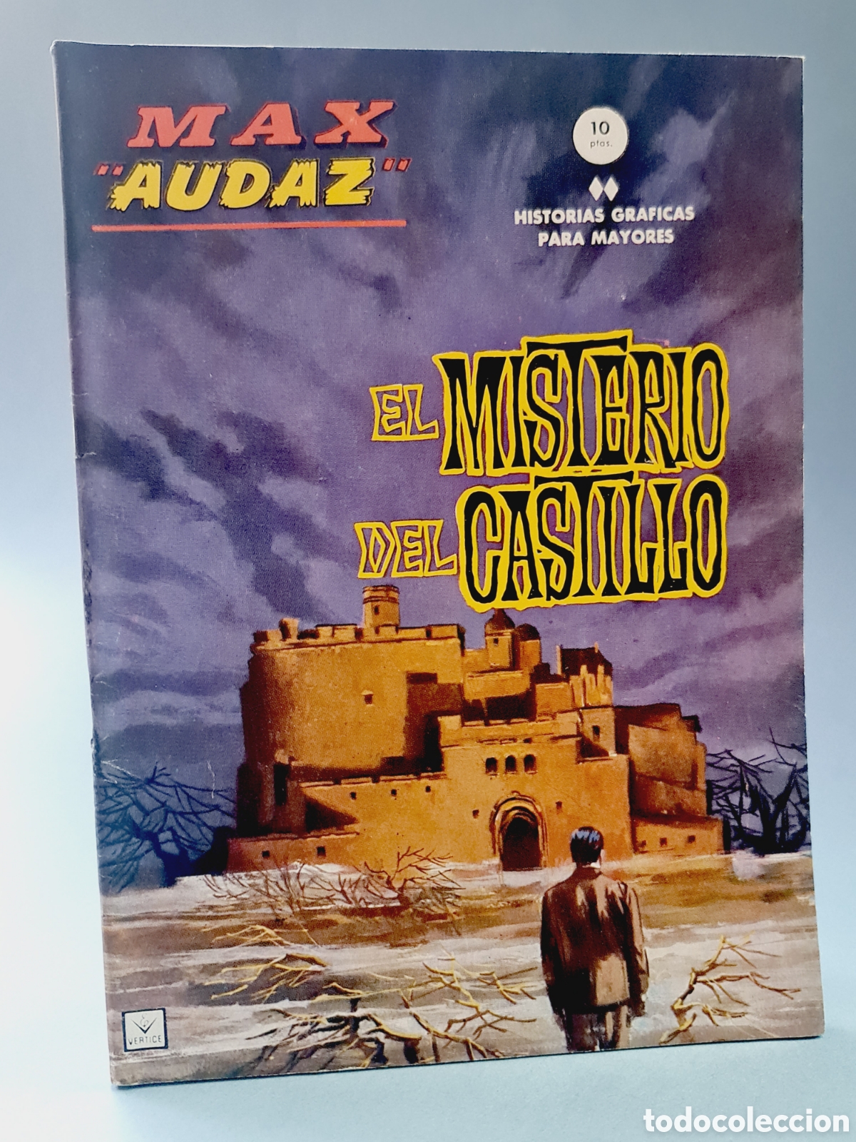 C&oacute;mics: DE KIOSCO MAX AUDAZ 7 EL MISTERIO DEL CASTILLO GRAPA EDICIONES VERTICE - Foto 1
