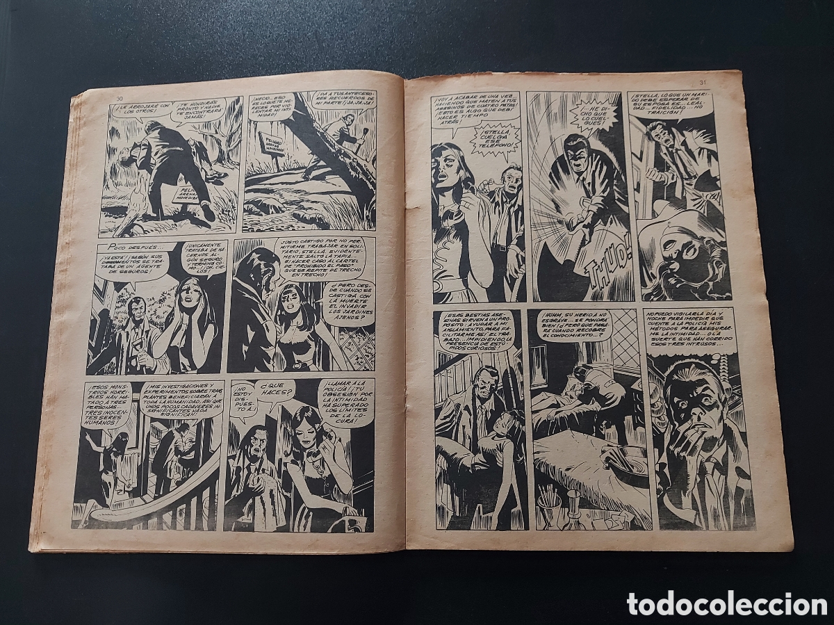 C&oacute;mics: FANTOM 22 LA MUERTE DEL MONSTRUO FRANKENSTEIN EDICIONES VERTICE COMIC TERROR, HORROR, PANICO, MIEDO - Foto 10