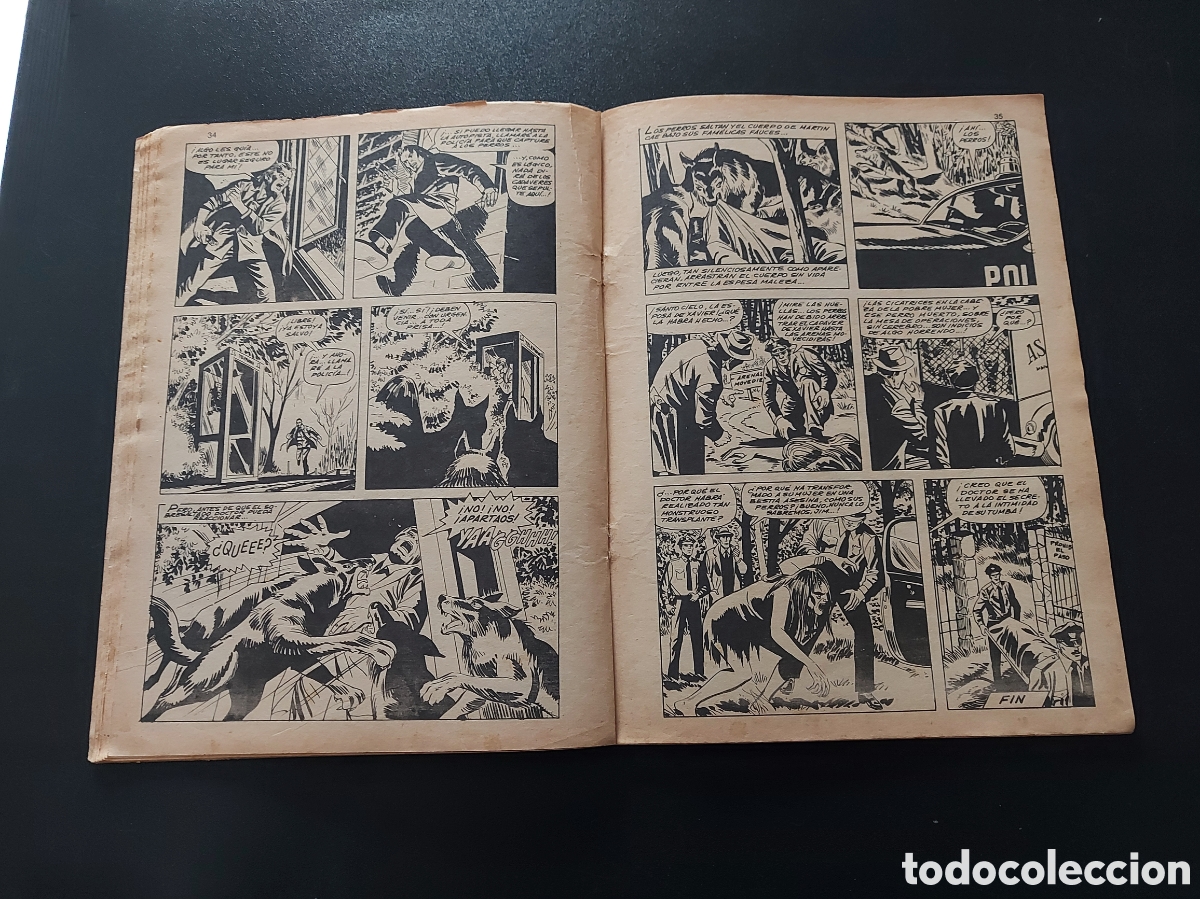 C&oacute;mics: FANTOM 22 LA MUERTE DEL MONSTRUO FRANKENSTEIN EDICIONES VERTICE COMIC TERROR, HORROR, PANICO, MIEDO - Foto 12