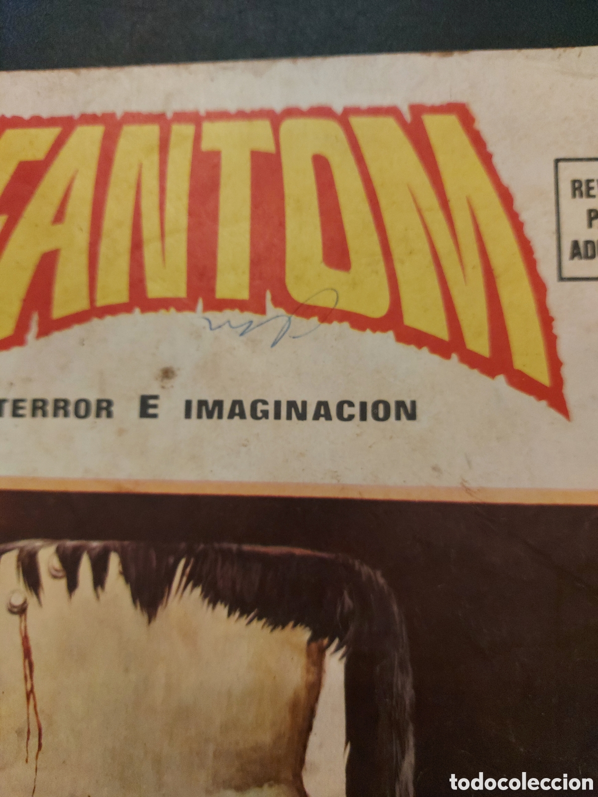 C&oacute;mics: FANTOM VOL.2 NUMERO 2 MUNDI COMICS TERROR E IMAGINACI&Oacute;N MARVEL COMICS GROUP EDICIONES VERTICE,TERROR - Foto 2