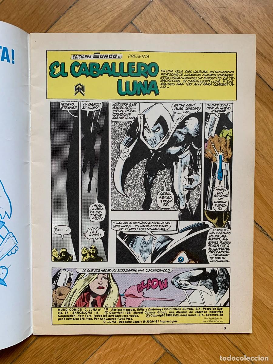 C&oacute;mics: Caballero Luna # 10: A la Deriva - Impoluto! - Foto 3