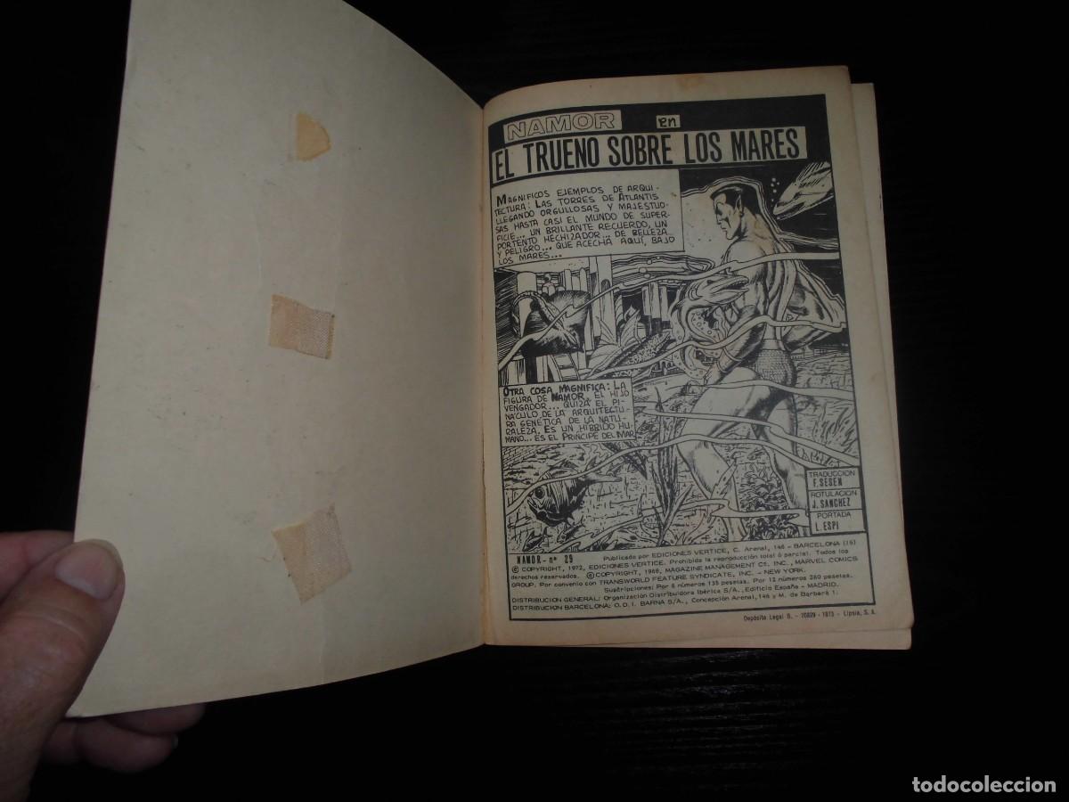 C&oacute;mics: NAMOR - N&ordm; 29 - VOL 1. TACO VERTICE. ORIGINAL. - Foto 4