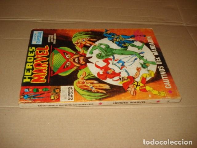 C&oacute;mics: H&eacute;roes Marvel 2: cautivos del Mandar&iacute;n, 1972, Vertice - Foto 1