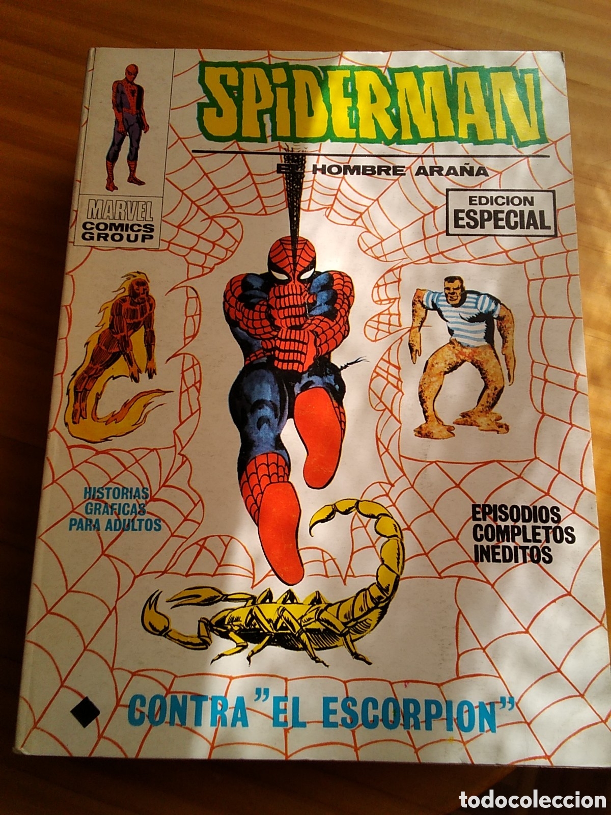 C&oacute;mics: Spiderman comic v&eacute;rtice V-1 taco n&uacute;mero 9 contra el escorpi&oacute;n - Foto 1
