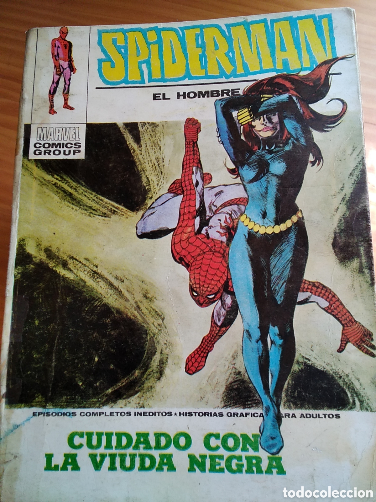 C&oacute;mics: Spiderman comic v&eacute;rtice V-1 taco n&uacute;mero 37 cuidado con la viuda negra - Foto 1