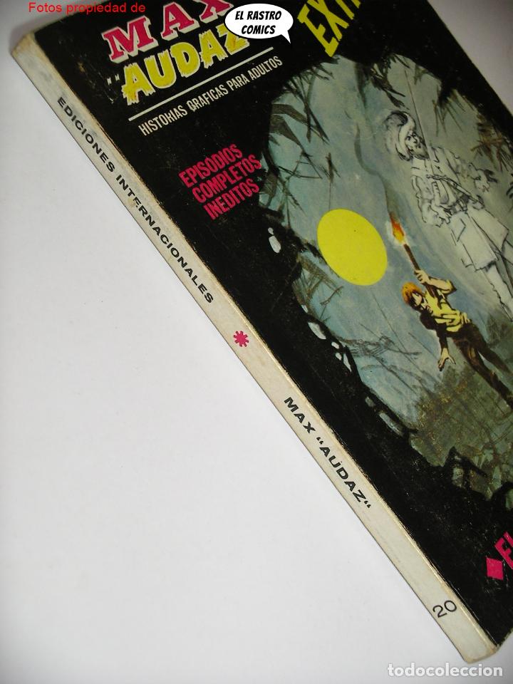C&oacute;mics: Max Audaz n&ordm; 20, El lago de la muerte, ed. Vertice, taco - Foto 2